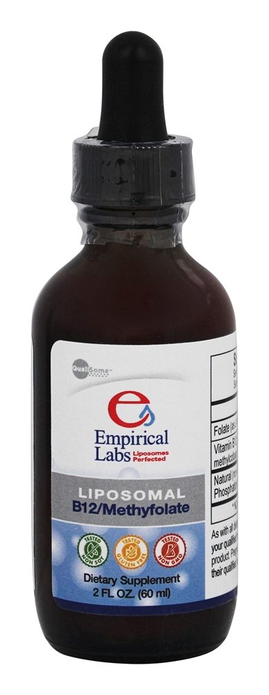Empirical Labs - Liposomal B12/Methyfolate - 2 oz.