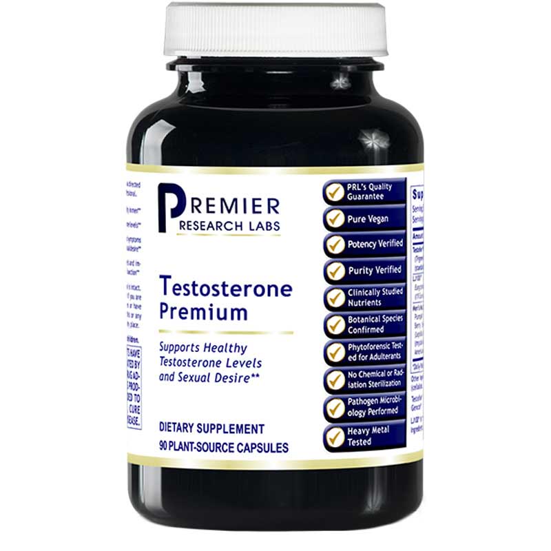 Premier Research Labs Testosterone Premium 90 Capsules