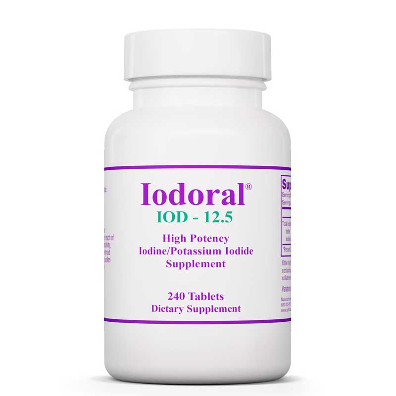 Optimox Iodoral12.5 Mg Iodine/Potassium Iodide 240 Tablets