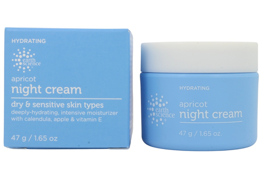 Earth Science - Night Creme Intensive Apricot for Face - 1.65 oz.