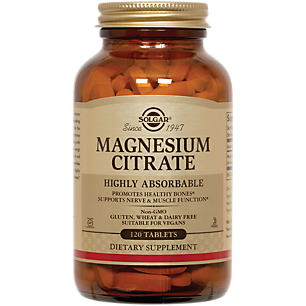 Magnesium Citrate - Highly Absorbable (120 Tablets)