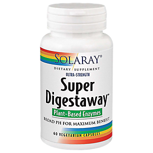Ultra Strength Super Digestaway Plant-Based Enzymes (60 Vegetarian Capsules)