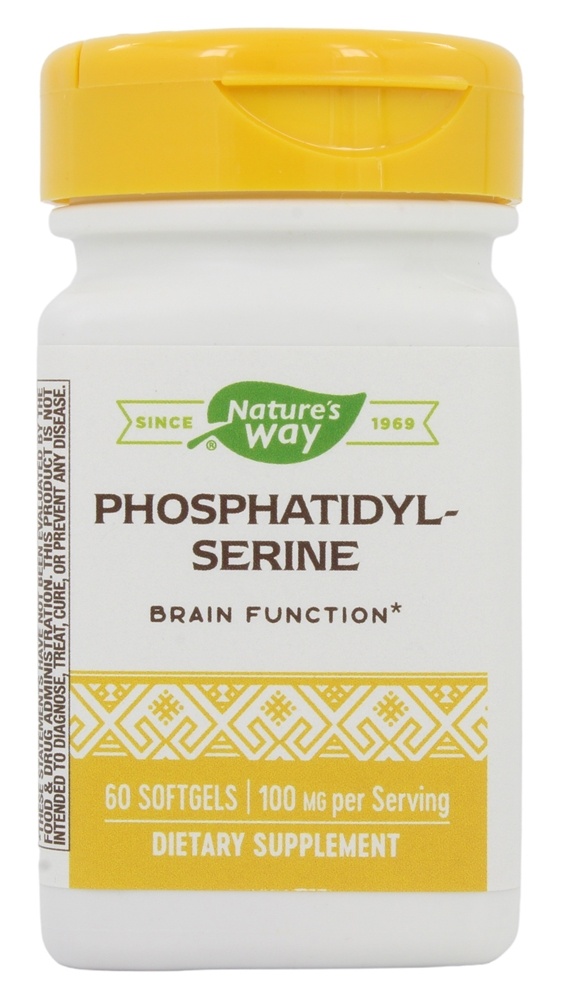 Nature's Way - Phosphatidylserine 500 mg. - 60 Softgels