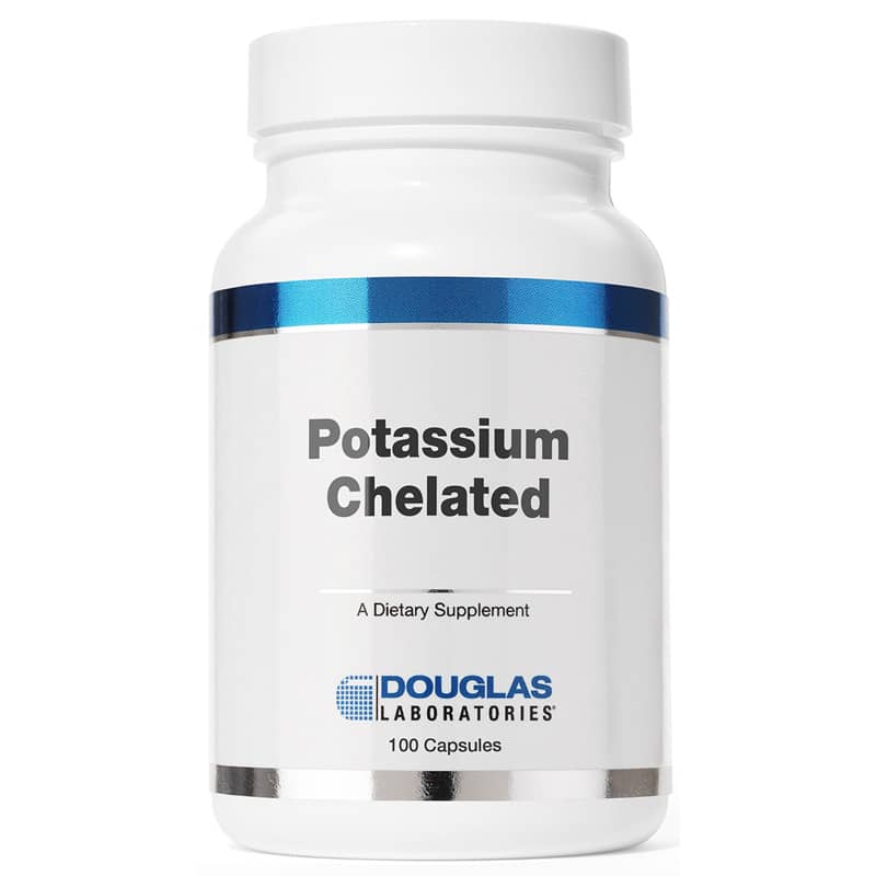 Douglas Laboratories Potassium 99 Mg Chelated 100 Capsules