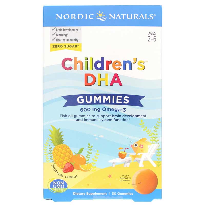 Nordic Naturals Children's DHA Gummies 30 Gummies
