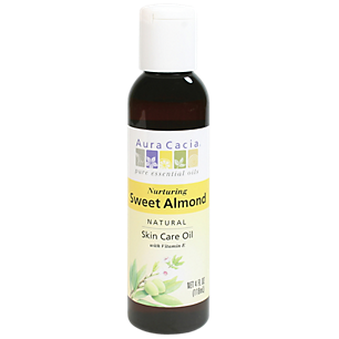 Sweet Almond Oil with Vitamin E - Nurturing Natural Skin Care Oil (4 Fluid Ounces)