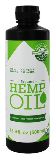 Manitoba Harvest - Organic Hemp Seed Oil - 16.9 fl. oz.