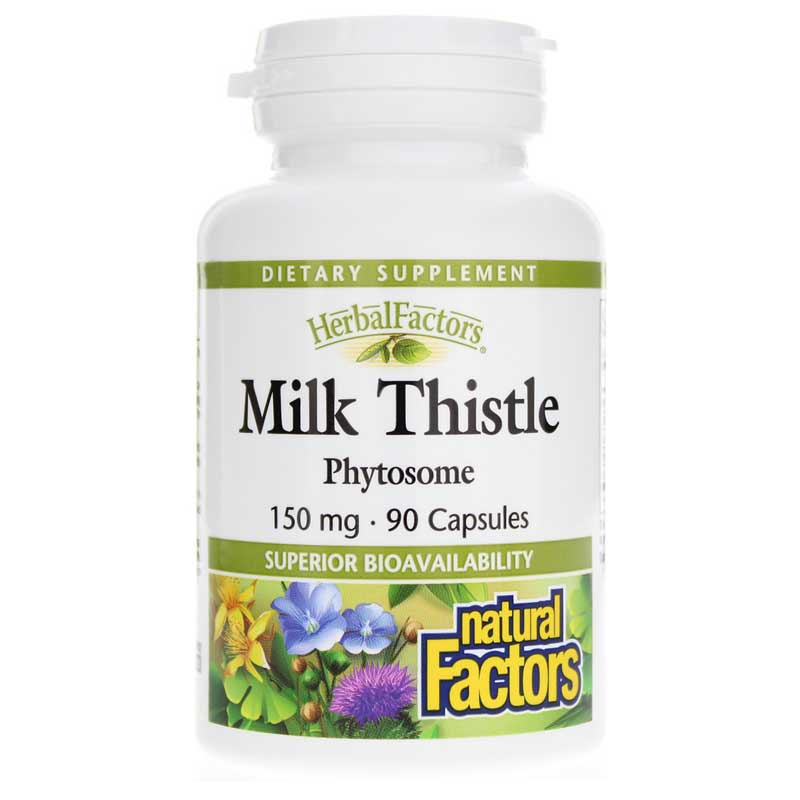 Natural Factors Milk Thistle Phytosome 150 Mg 90 Capsules
