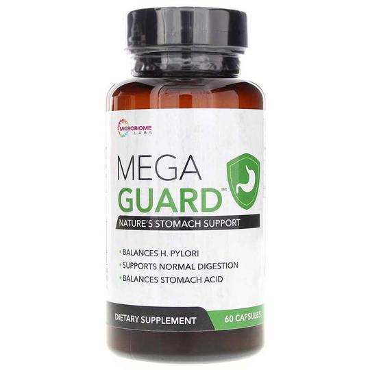 Microbiome Labs MegaGuard Nature's Stomach Support 60 Capsules