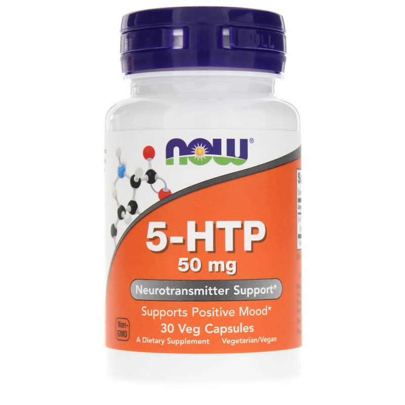 NOW Foods 5-Htp 50 Mg 30 Veg Capsules