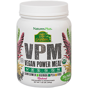 Organic Vegan Power Protein Meal - Naked (1.42 Lbs. / 15 Servings)