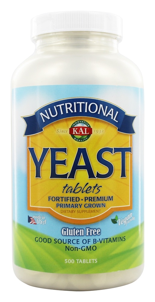 Kal - Nutritional Yeast - 500 Tablets