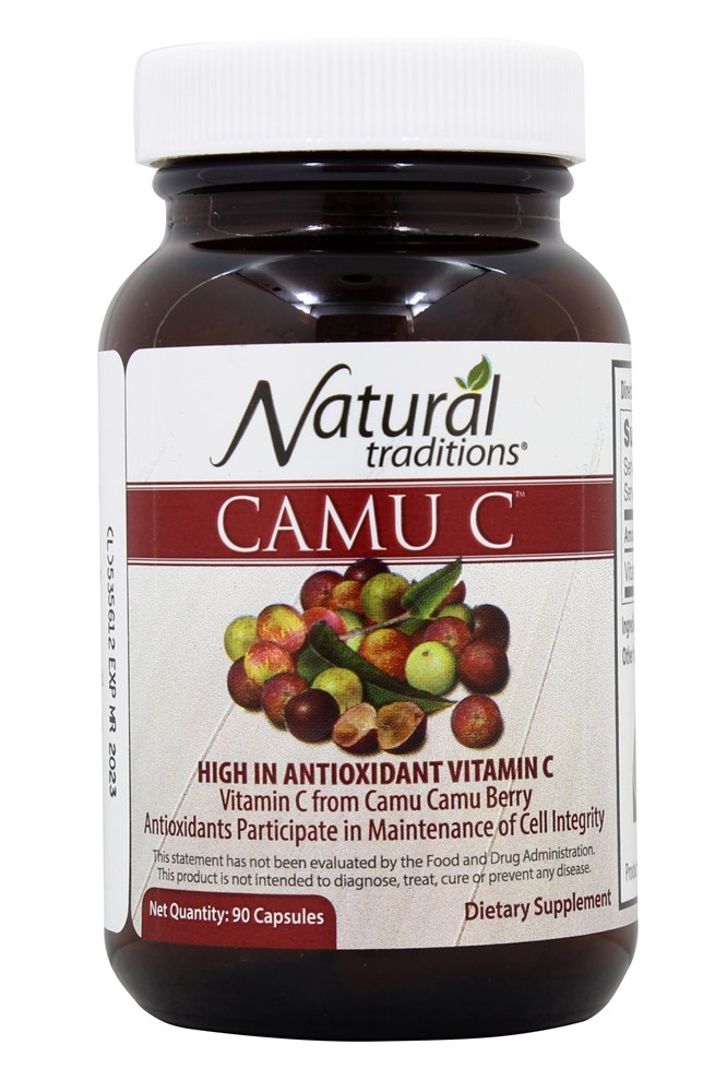 Organic Traditions - Camu C 55 mg. - 90 Capsules
