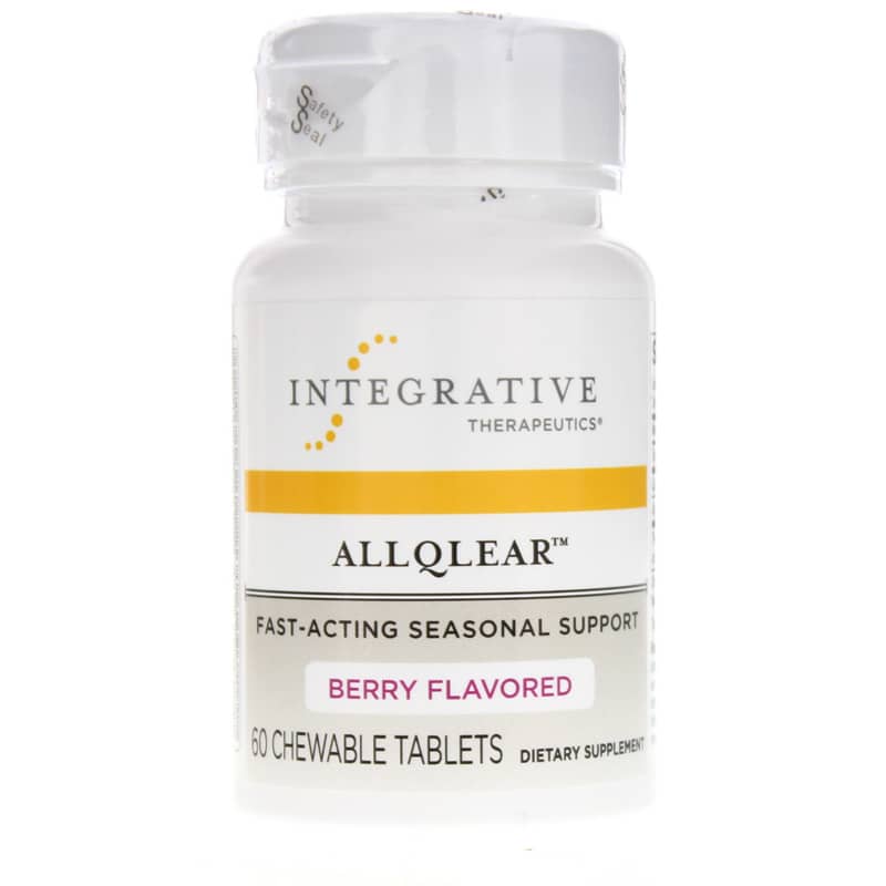 Integrative Therapeutics AllQlear Seasonal Support Berry 60 Chewable Tablets