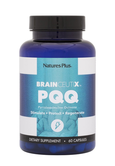 Natures Plus - BrainCeutix PQQ Pyrroloquinoline Quinone 20 mg. - 60 Capsules