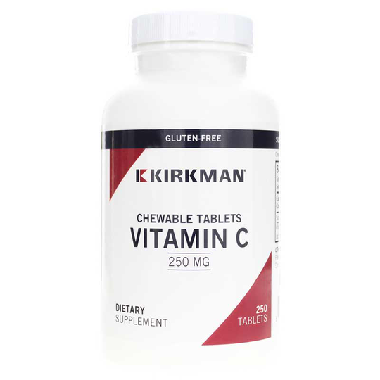 Kirkman Vitamin C 250 Mg Chewables 250 Capsules 250 Chewable Tablets