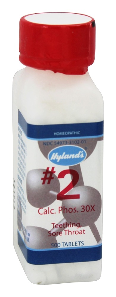 Hylands - Cell Salts 2 Calcarea Phosphorica 30 X - 500 Tablets
