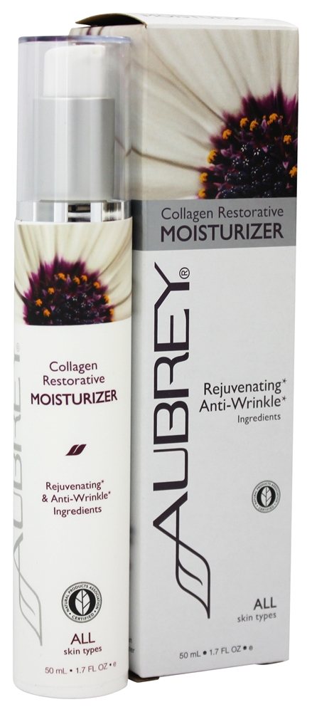 Aubrey Organics - Collagen Restorative Facial Moisturizer - 1.7 fl. oz.
