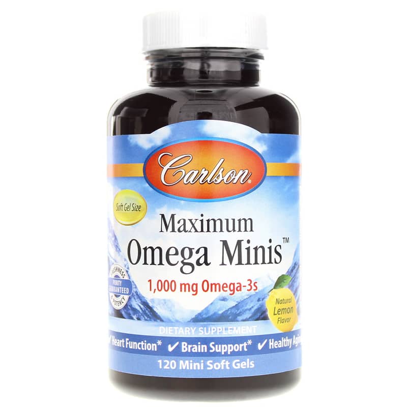 Carlson Labs Maximum Omega Minis 120 Softgels