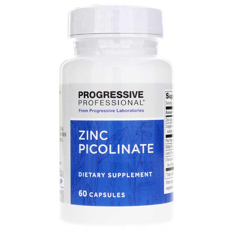 Progressive Labs Zinc Picolinate 60 Capsules