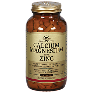 Calcium Magnesium Plus Zinc (250 Tablets)