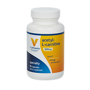 Acetyl-L-Carnitine - Supports Energy Production & Brain Health - 500 MG (90 Capsules)