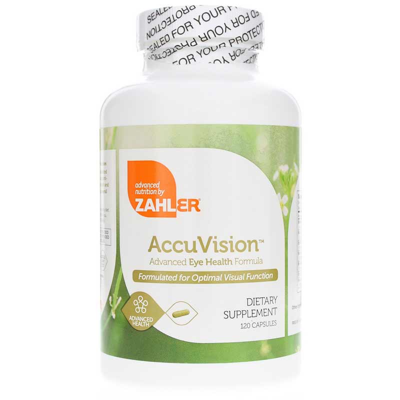 Zahler AccuVision Advanced Eye Health 120 Capsules