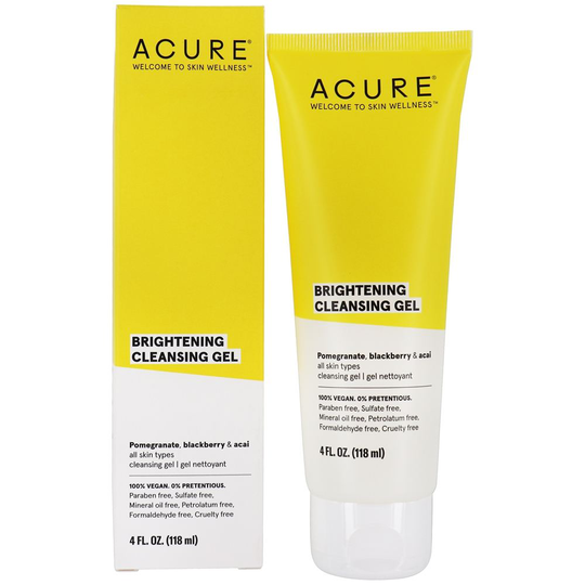 ACURE - Brightening Facial Cleansing Gel - 4 fl. oz.
