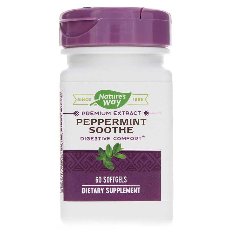Natures Way Peppermint Soothe 60 Softgels