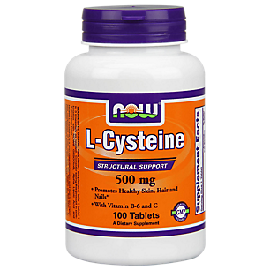 L-Cysteine - 500 MG (100 Tablets)