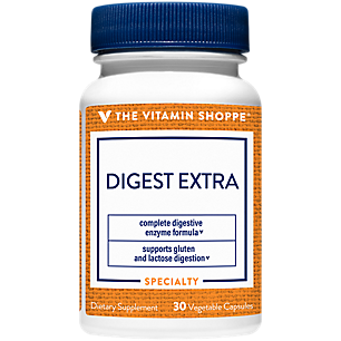 Digest Extra - Supports Gluten & Lactose Digestion (30 Vegetarian Capsules)