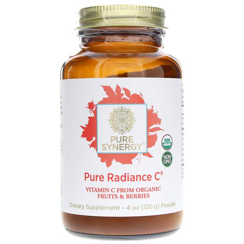 Pure Synergy Pure Radiance C 100% Natural Vitamin C Powder 4 Oz