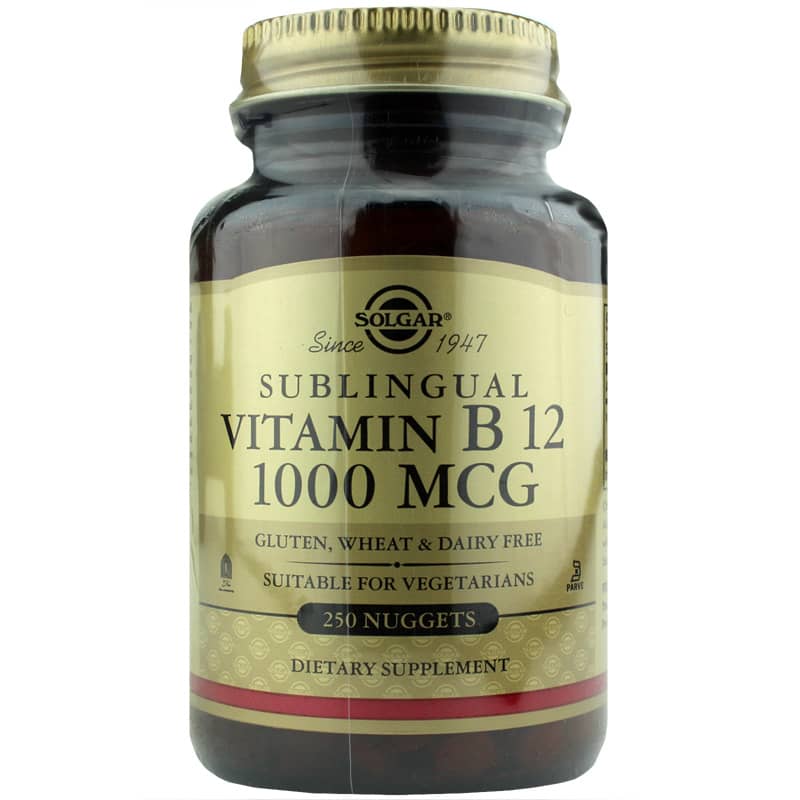 Solgar Vitamin B12 1000 Mcg 250 Nuggets