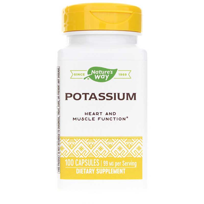 Natures Way Potassium Complex 100 Capsules