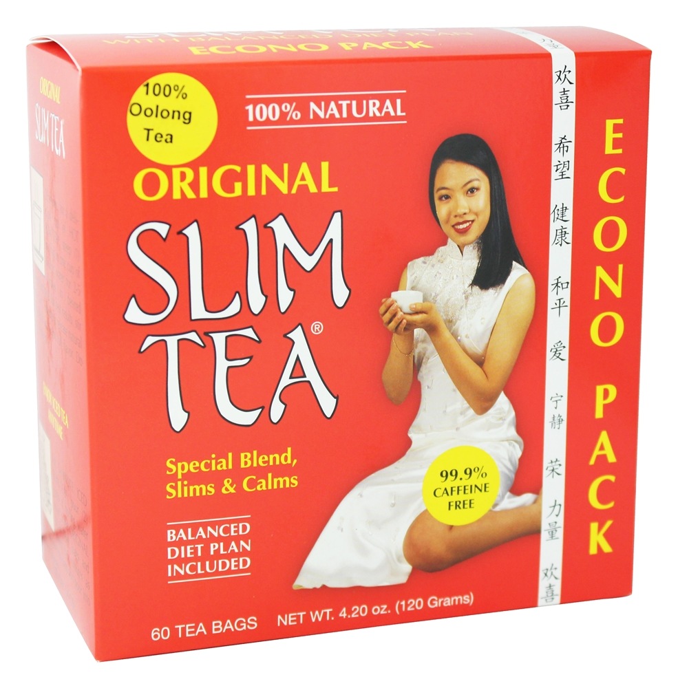 Hobe Labs - Slim Tea 100 Natural Original - 60 Tea Bags
