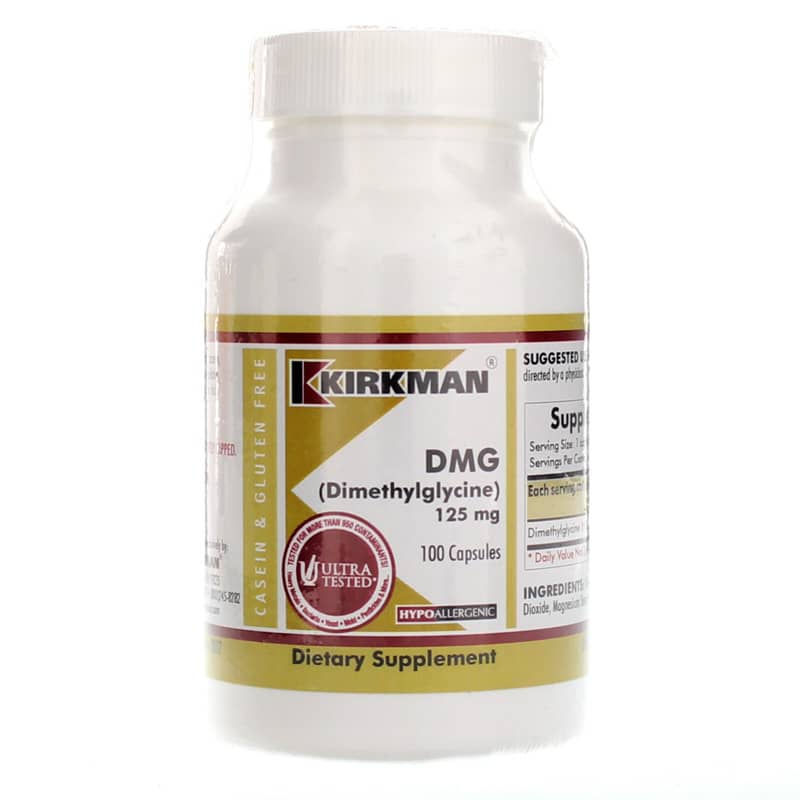Kirkman DMG 125 Mg 100 Capsules
