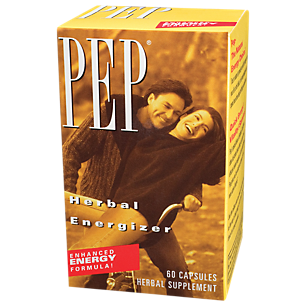 Pep Herbal Energizer - Enhanced Formula (60 Capsules)