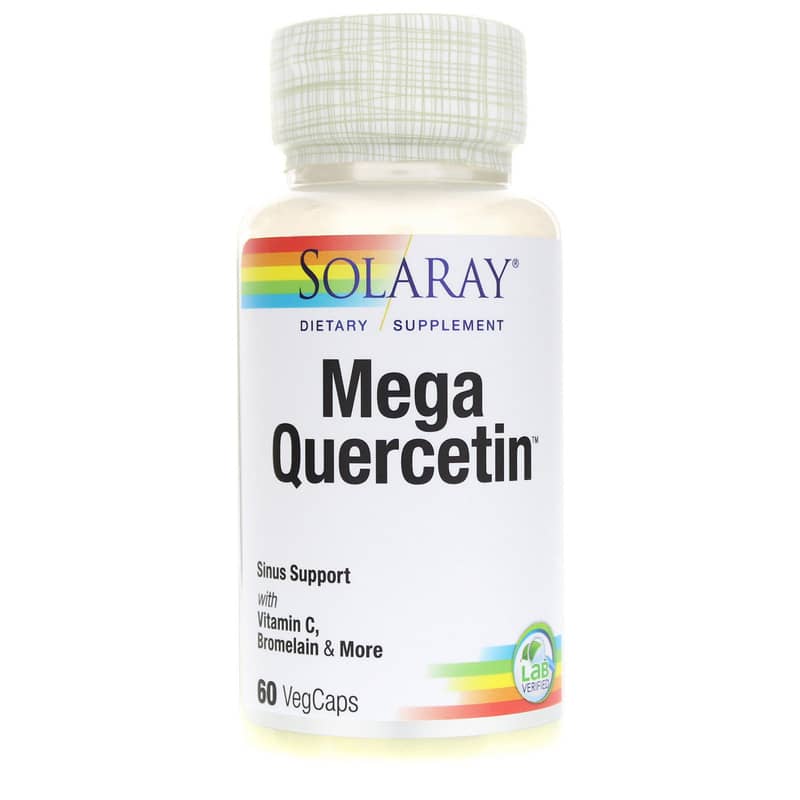 Solaray Mega Quercetin 1200 Mg 60 Veg Capsules