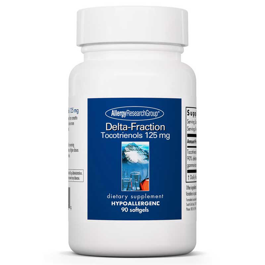 Allergy Research Group Delta-Fraction Tocotrienols 125 Mg 90 Softgels
