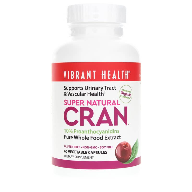 Vibrant Health Super Natural Cran 60 Veg Capsules