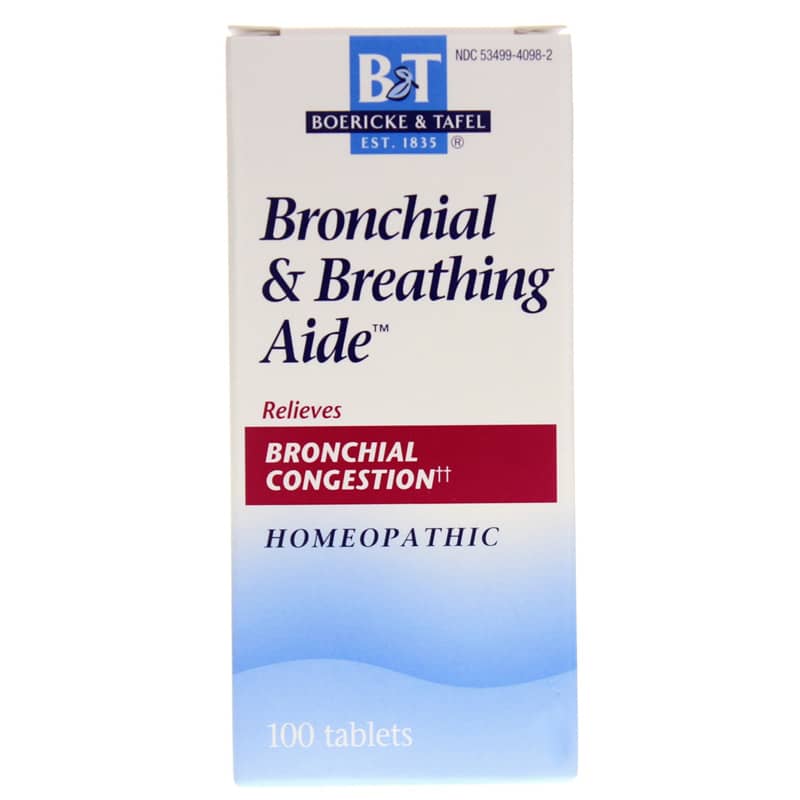 Boericke & Tafel Bronchial & Breathing Aide 100 Tablets