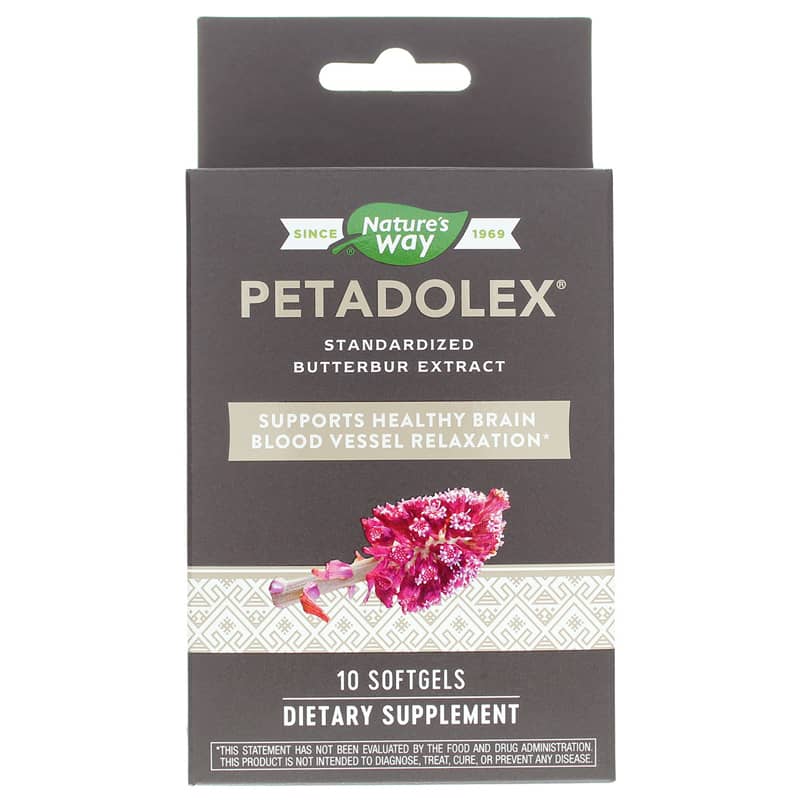 Natures Way Petadolex To Go 10 Softgels