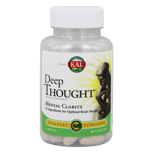 Kal - Deep Thought Mental Clarity - 60 Tablets