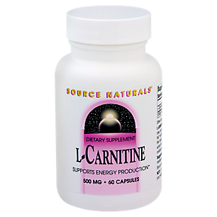 L-Carnitine Amino Acid - 500 MG (60 Capsules)