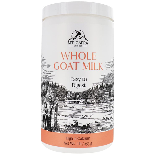 Mt. Capra Products - CapraMilk Whole Goat Milk Powder - 1 lb.
