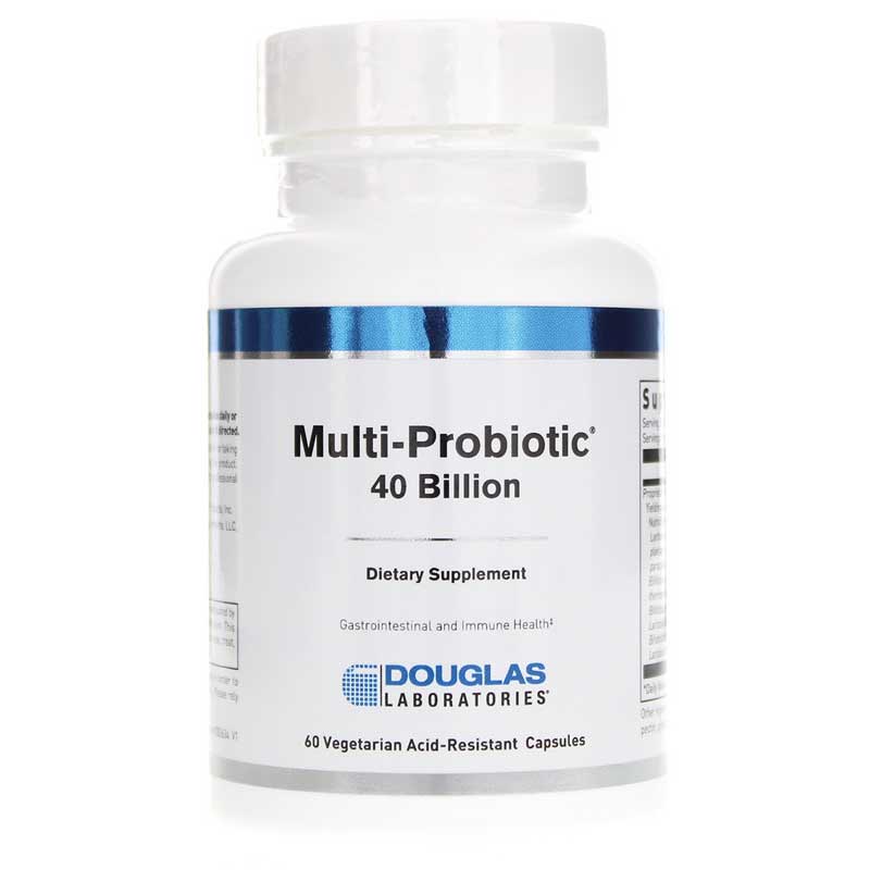 Douglas Laboratories Multi Probiotic 40 Billion 60 Veg Capsules