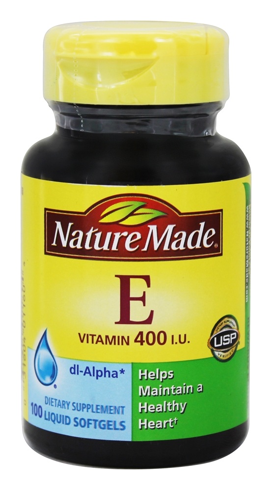 Nature Made - Vitamin E dl-Alpha 400 IU - 100 Liquid Softgels