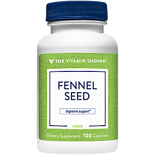 Fennel Seed for Digestion Support - 480 MG (100 Capsules)