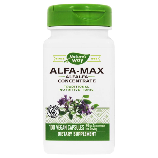 Nature's Way - Alfa-Max Concentrate - 100 Vegan Capsules