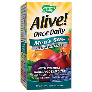 Alive! Once Daily Mens 50+ Ultra Potency